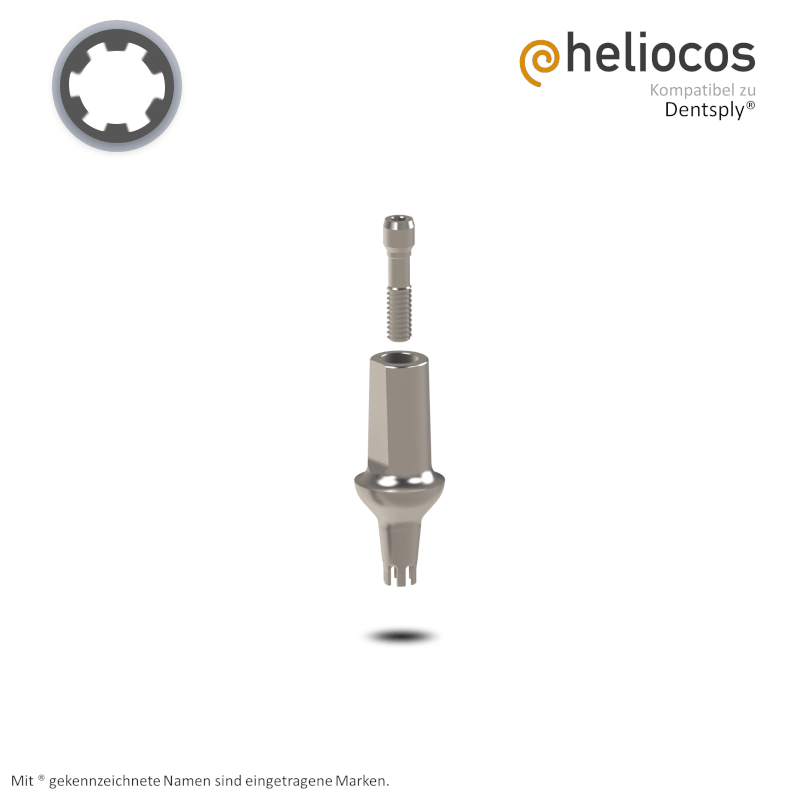 Dentsply® Abutment Ankylos® | 0° | GH: 3,0 mm | mit Rotationsschutz