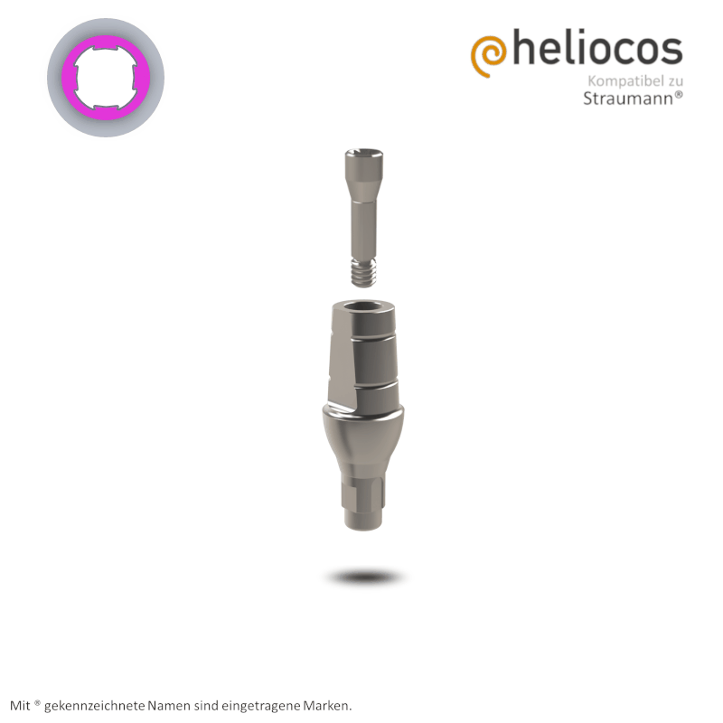 Straumann® Abutment Bone Level RC | 0° | GH: 3,0 mm