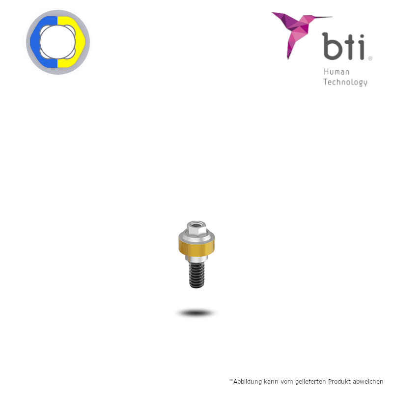 BTI Gerade UNIT Distanzhülse (Ø 4,1 mm - standard/plus)