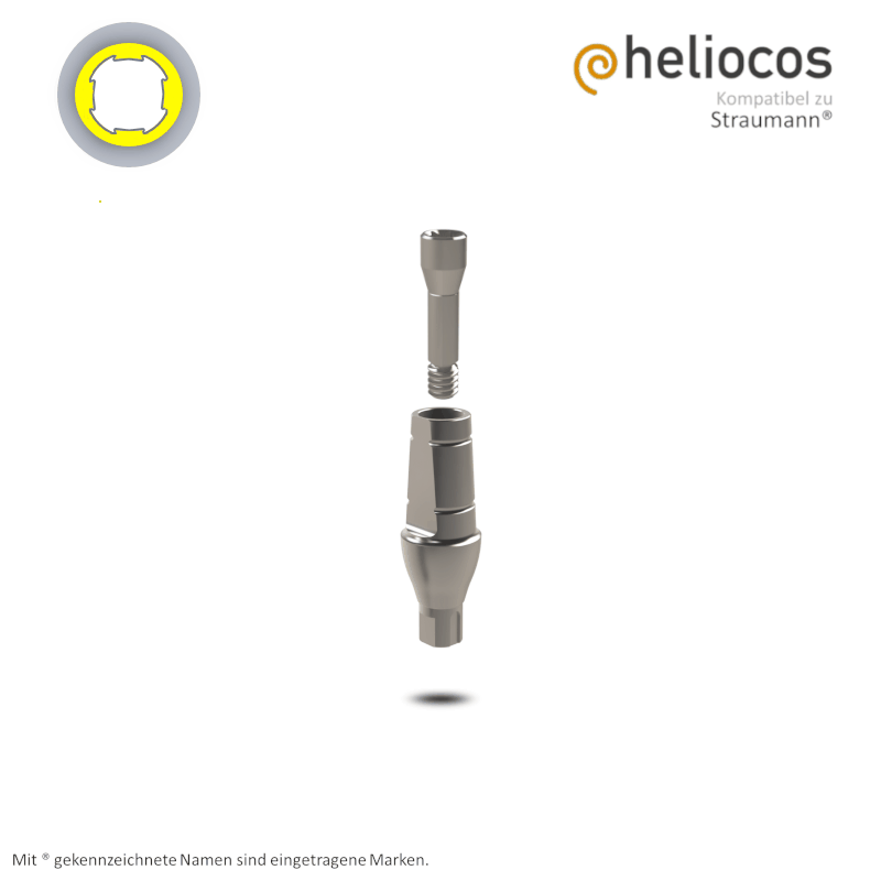 Straumann® Abutment Bone Level NC | 0° | GH: 3,0 mm